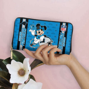 Carolina Panthers – PERSONALIZED Women Bag and Women Wallet ComboDisney Bag and Wallet Disney Bag and Wallet