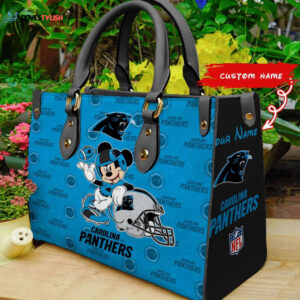Carolina Panthers – PERSONALIZED Women Bag and Women Wallet ComboDisney Bag and Wallet Disney Bag and Wallet