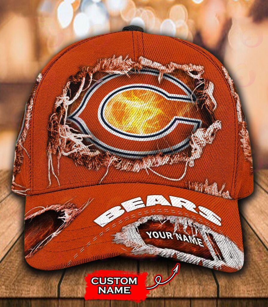Chicago Bears-Personalized NFL Classic Cap-V2