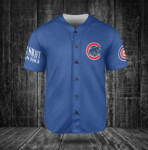 Chicago Cubs Taylor Swift Fan Baseball Jersey