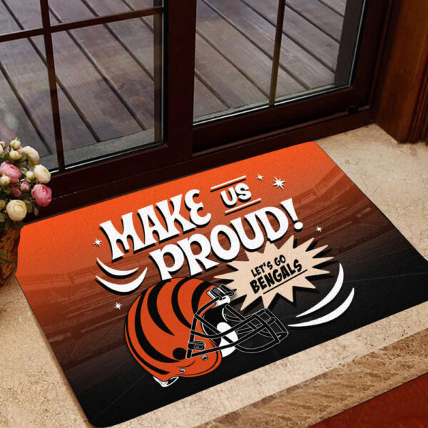 Cincinnati Bengals Doormat Home Decor 2025