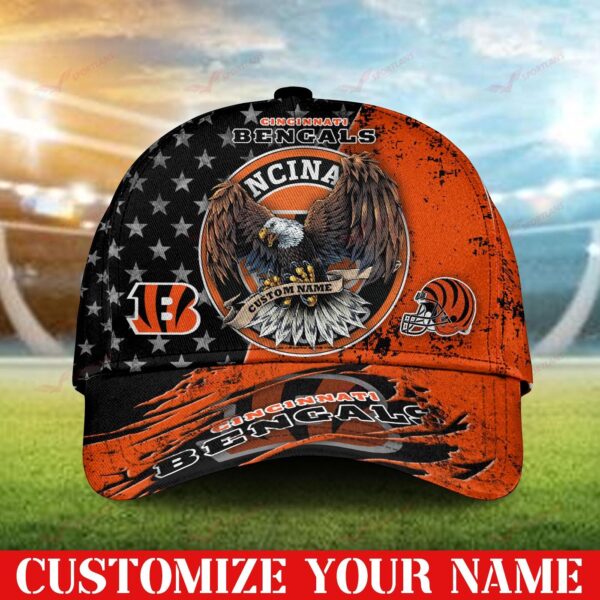Cincinnati Bengals NFL 3D Personalized Classic Cap DTCA280207