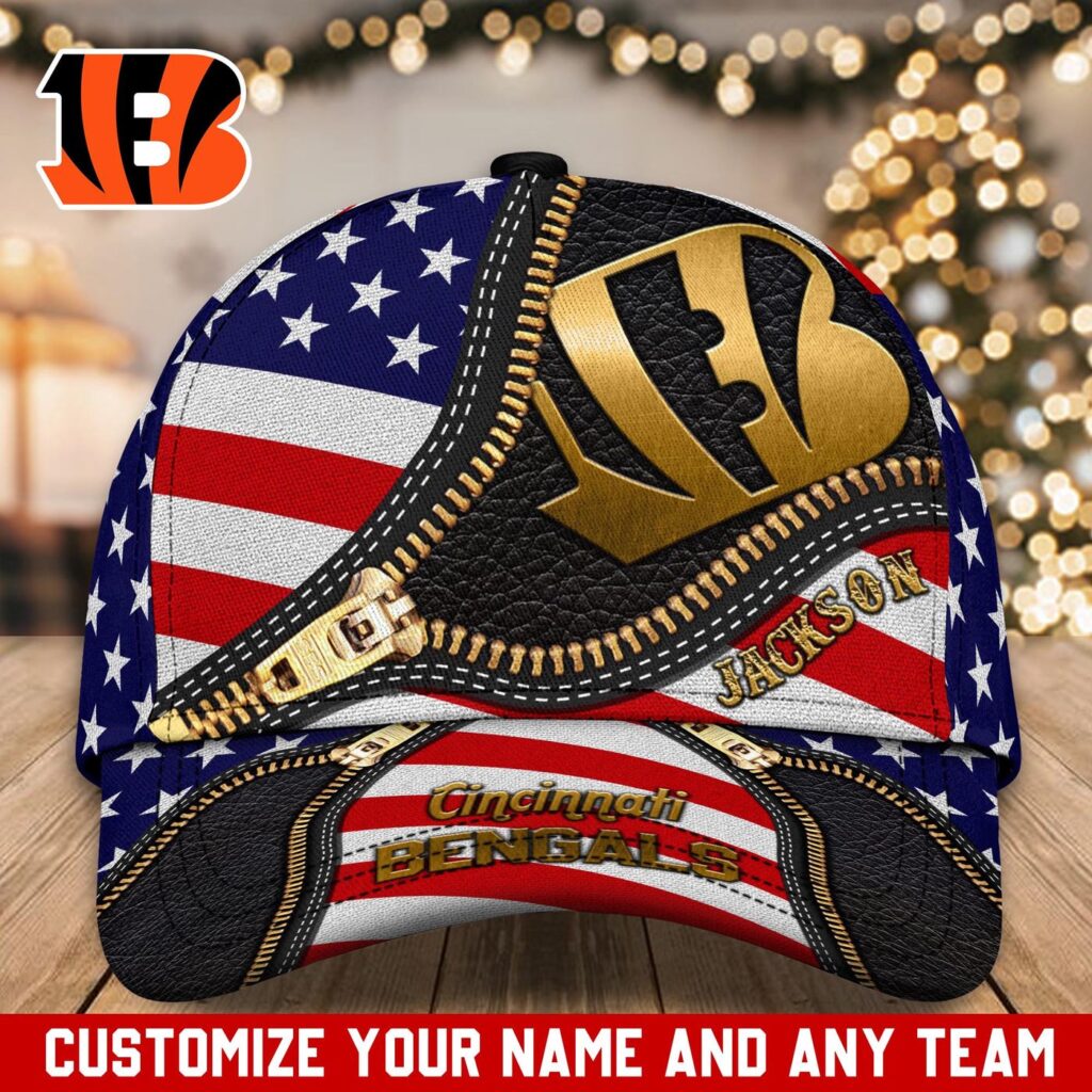 Cincinnati Bengals NFL Classic CAP Hats For Fans Custom Cincinnati Bengals NFL Classic CAP Hats For Fans Custom