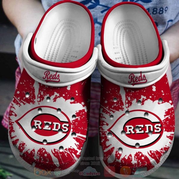 Cincinnati Reds Clogs Crocband Shoes – Gift for Men Women Fans – Gift for Men Women Fans