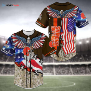 Cleveland Browns Baseball Jersey