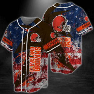 Cleveland Browns Baseball Jersey
