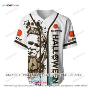 Cleveland Browns Personalized Baseball Jersey