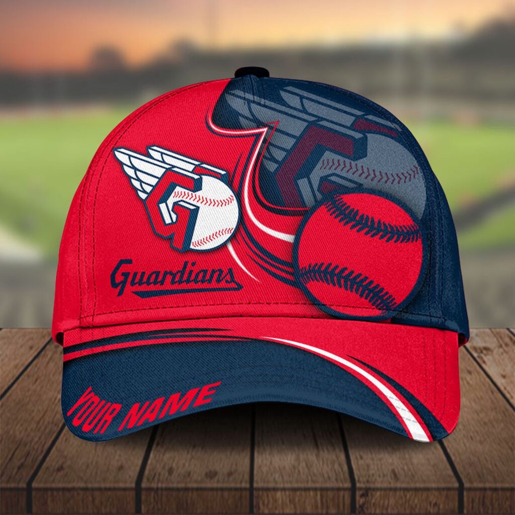 Cleveland Guardians Personalized 3D Classic Cap For Fan