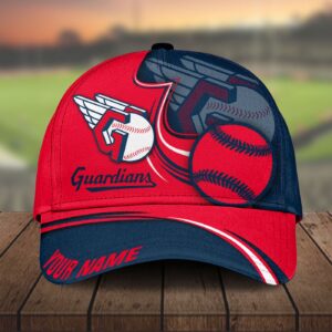 Cleveland Guardians Personalized 3D Classic Cap For Fan