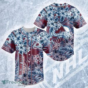 Colorado Avalanche Baseball Jersey For Fans