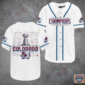 Colorado Avalanche Baseball Jersey For Fans