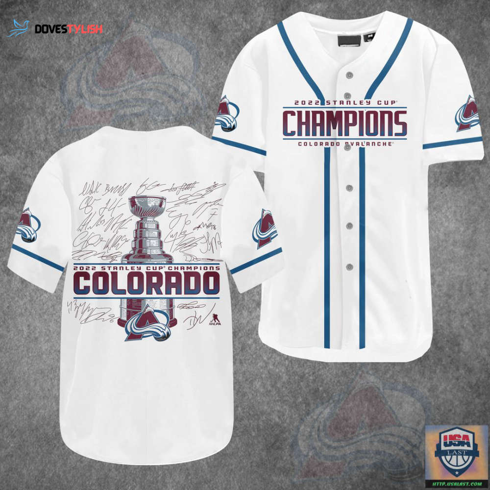Colorado Avalanche Baseball Jersey For Fans Colorado Avalanche Baseball Jersey For Fans