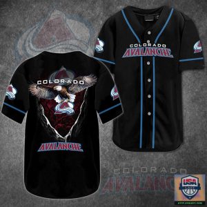 Colorado Avalanche Baseball Jersey For Fans