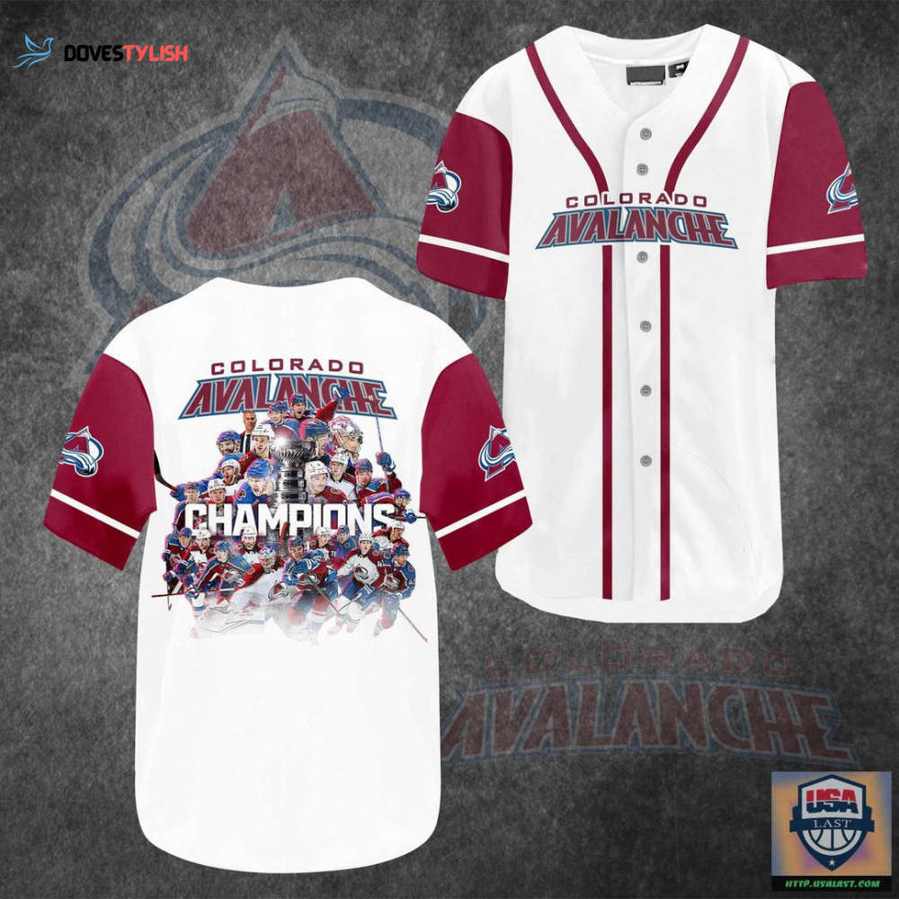 Colorado Avalanche Baseball Jersey For Fans Colorado Avalanche Baseball Jersey For Fans