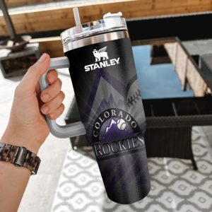 Colorado Rockies Stanley Tumbler - Gift for Fan Men Women