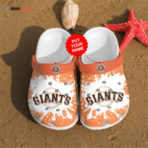 Clogs Shoes - Clog Shoes Personalized San Francisco Giants Team MLB Adults