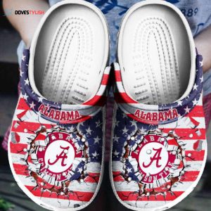 Clogs Shoes – Clogs Shoes Alabama Crimson Tide Football NCAA Adults