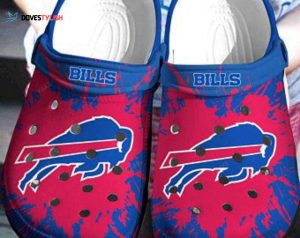 Croc Shoes – Clogs Shoes Buffalo Bills band Comfortable For Mens And Womens Classic Water Comfortable