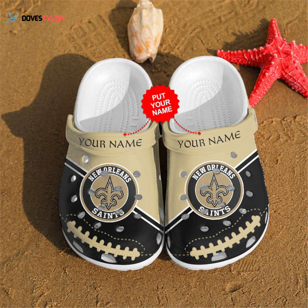Croc Shoes – Crocs Shoes NFL Football New Orleans Saints Personalized Croc Shoes – Crocs Shoes NFL Football New Orleans Saints Personalized