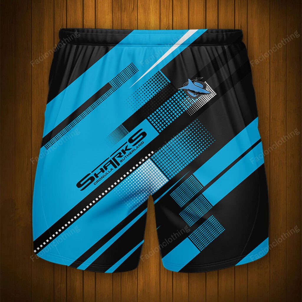 Cronulla Sharks Personalized Fashion Men Hawaiian Shorts Pant