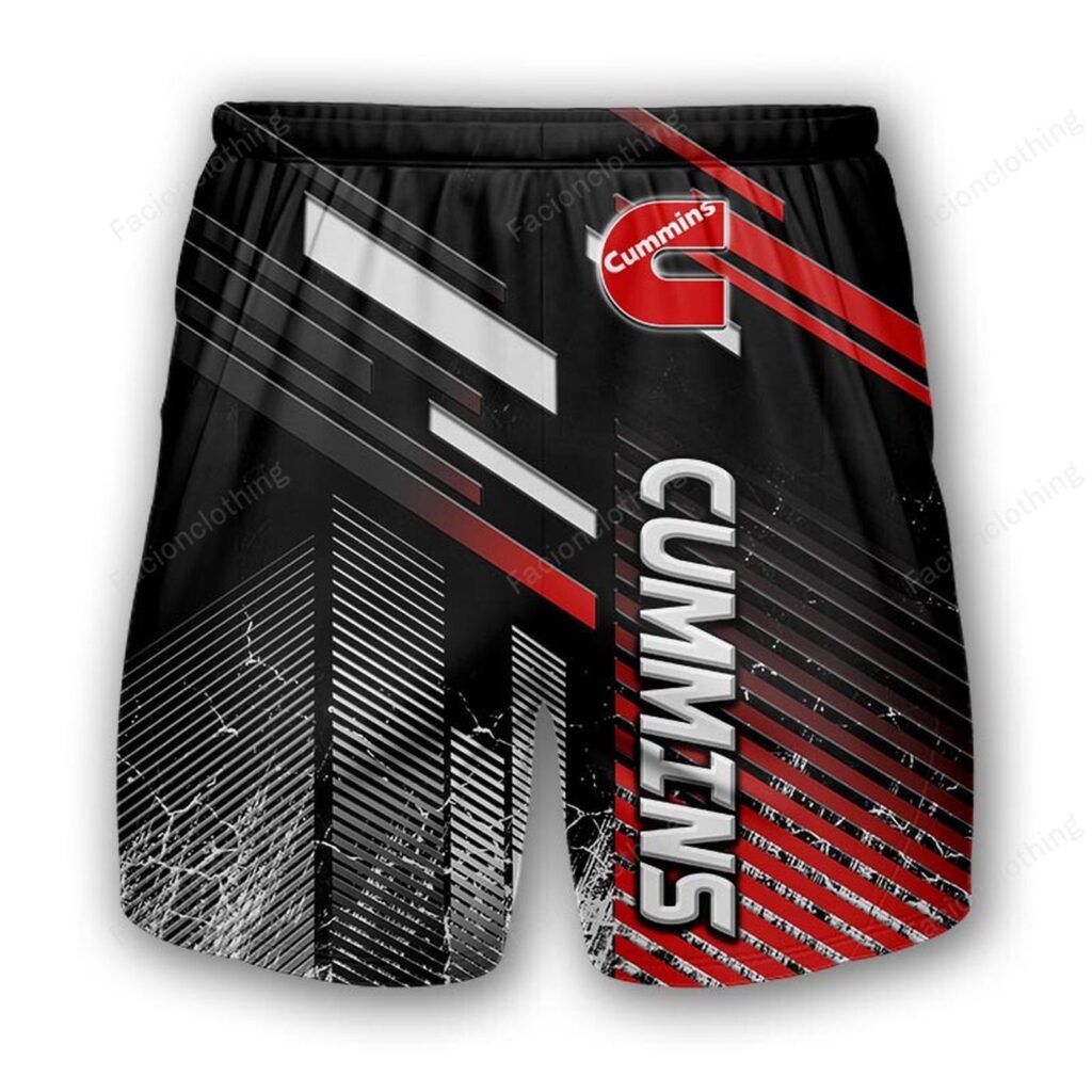 Cummins Personalized Fashion Men Hawaiian Shorts Pant
