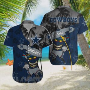 Custom Dallas Cowboys NFL Beach Unisex Full Printed Hawaiian Shirt 3