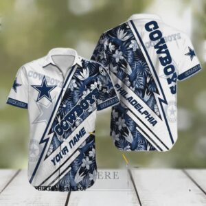 Custom Dallas Cowboys NFL Unisex Full Printed Hawaiian Shirt