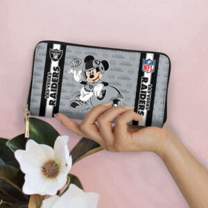 Custom Las Vegas Raiders Women Bag  Wallet Combo – Personalized Accessories  Disney Bag and Wallet