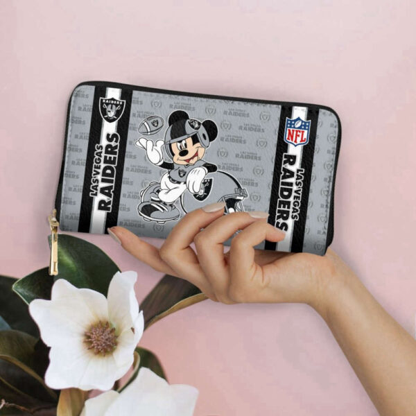 Custom Las Vegas Raiders Women Bag  Wallet Combo – Personalized Accessories  Disney Bag and Wallet