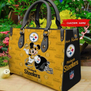 Custom Pittsburgh Steelers Women Bag Wallet Combo - Personalized Disney Accessories