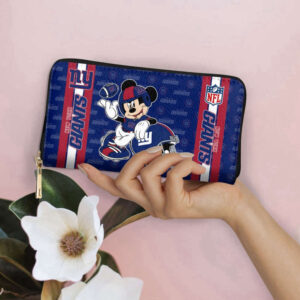 Customizable NY Giants Women Bag  Wallet Combo Personalized Accessories for Fans  Disney Bag and Wallet