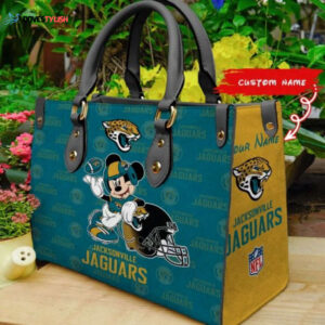 Customized Jacksonville Jaguars Women Bag  Wallet Combo - Stylish  Functional Accessories  Disney Bag and Wallet