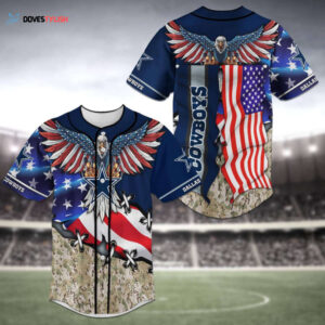 Dallas Cowboys Baseball Jersey Official Licensed Gear for Die-Hard Fans