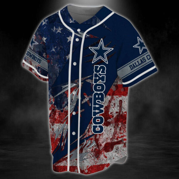 Dallas Cowboys Baseball Jersey Show Your Team Pride with Official Gear
