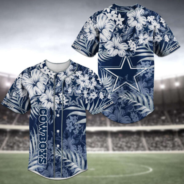 Dallas Cowboys Custom Baseball Jersey 2025 Personalize Your Game-Day Style