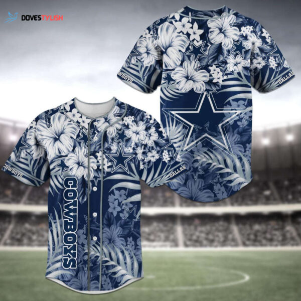 Dallas Cowboys Custom Baseball Jersey 2025 Personalize Your Game-Day Style