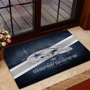 Dallas Cowboys EST 1960 Helmet City Foldable Doormat Indoor Outdoor Welcome Mat Home Decor