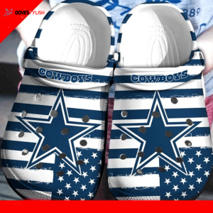 Dallas Cowboys NFL 10 team Clogs Rubber Clogs Shoes Clogs Unisex Footwear