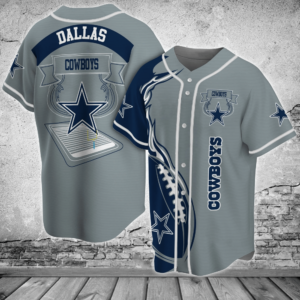 Dallas Cowboys NFL Baseball Jersey Shirt for Stylish Fans