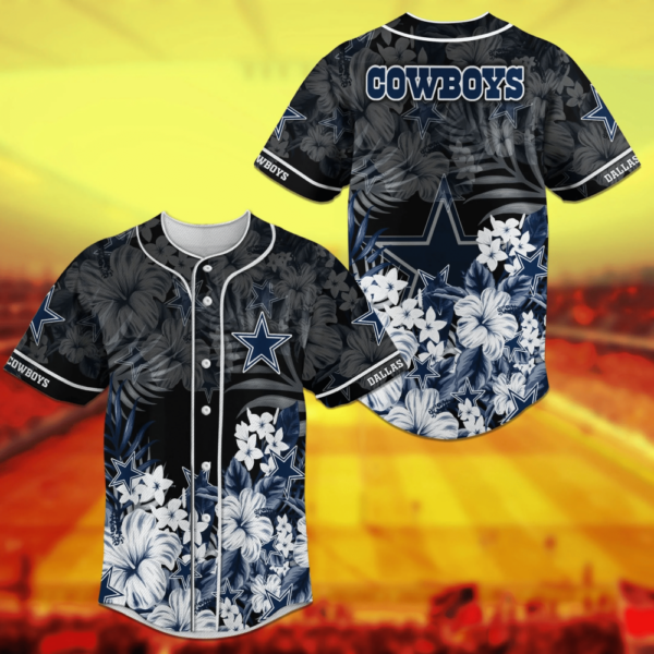 Dallas Cowboys NFL Baseball Jersey Shirt For Men Women