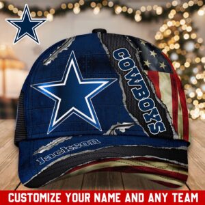 Dallas Cowboys NFL Classic CAP Hats For Fans Custom
