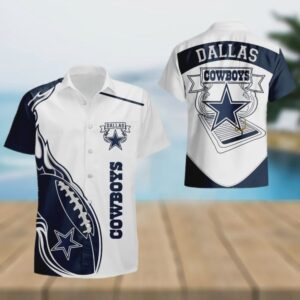 Dallas Cowboys NFL Fireball Summer Hawaiian Shirt
