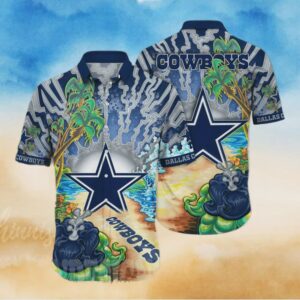 Dallas Cowboys NFL Vacation Vintage Hawaiian Shirt