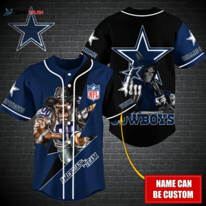 Get Your Custom Dallas Cowboys Baseball Jersey - Personalized NFL Gear