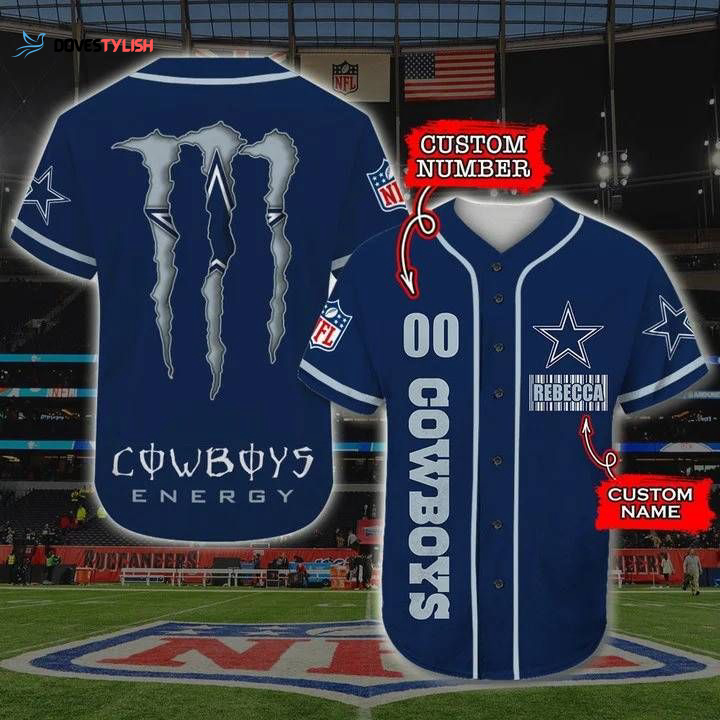 Custom Dallas Cowboys Baseball Jersey Personalized Team Gear for Fans Custom Dallas Cowboys Baseball Jersey Personalized Team Gear for Fans