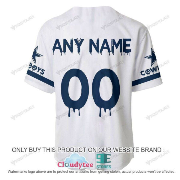 Custom Dallas Cowboys Baseball Jersey – Personalized NFL Gear