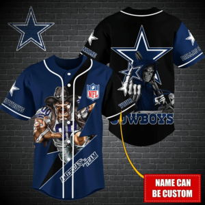 Get Your Custom Dallas Cowboys Baseball Jersey – Personalized NFL Gear