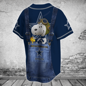 Dallas Cowboys Personalized Baseball Jersey