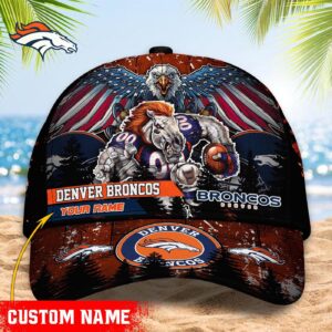 Denver Broncos NFL Classic CAP Hats For Fans Custom