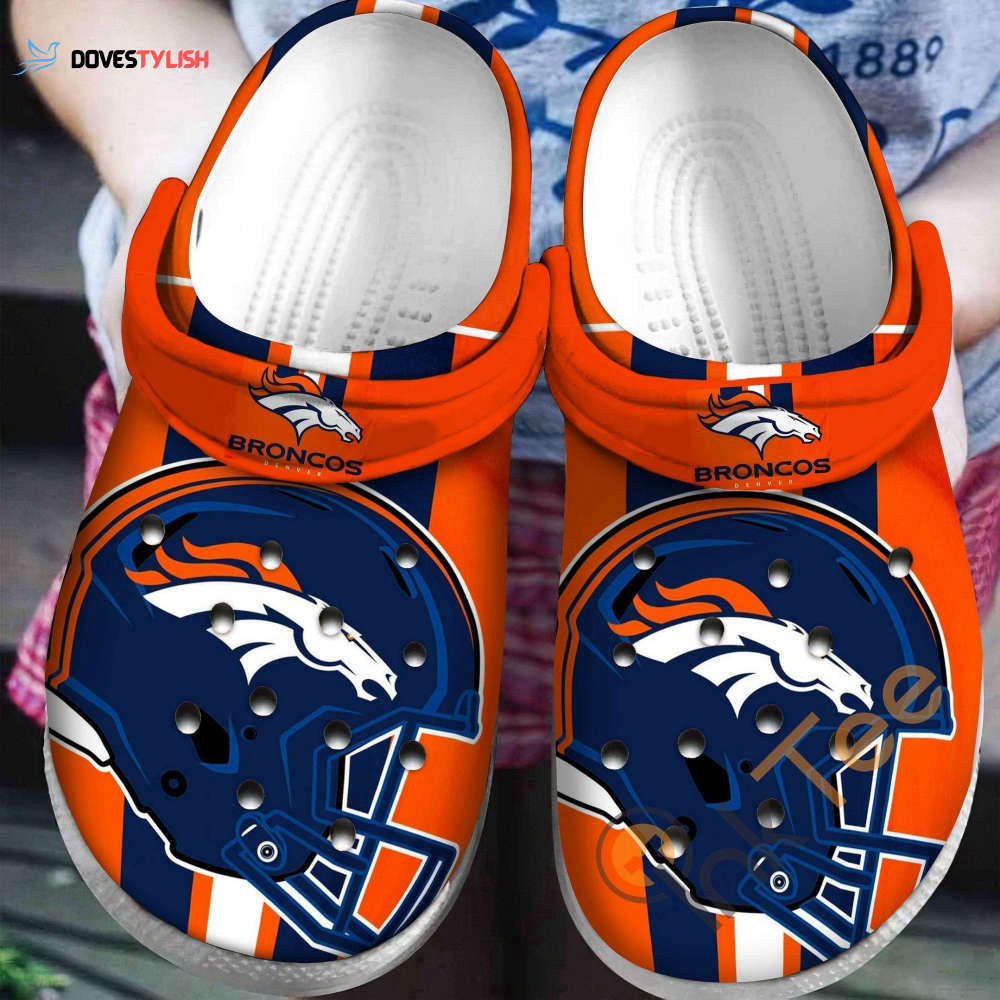 Denver Broncos NFL Rubber Clogs – Comfy Crocband Footwear TL9 Denver Broncos NFL Rubber Clogs – Comfy Crocband Footwear TL9